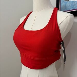 Barbell Sports Bra Papaya Red Size XL Structure Bra NWT